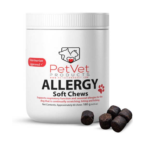 Pet Vet Allergy Relief Chews for Dogs