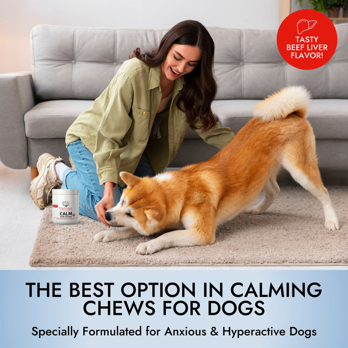Pet Vet Calming Chews for Dogs