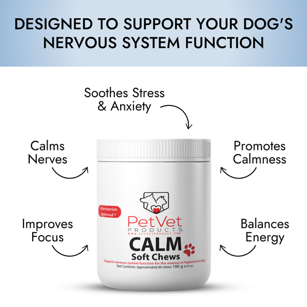 Pet Vet Calming Chews for Dogs