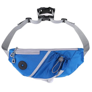 Multi-Function Dog Walking Bag With Poop Bag Holder and Bottle Holder