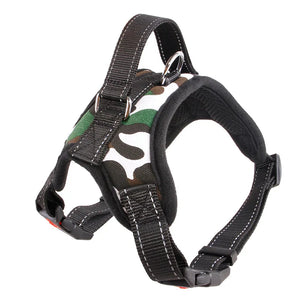 Heavy Duty Nylon Dog Harness – Adjustable Padded Vest - All sizes