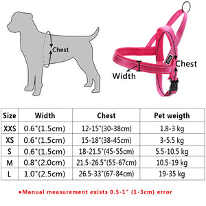 No Pull Reflective Dog Harness Leash Set Pet Vest Lead
