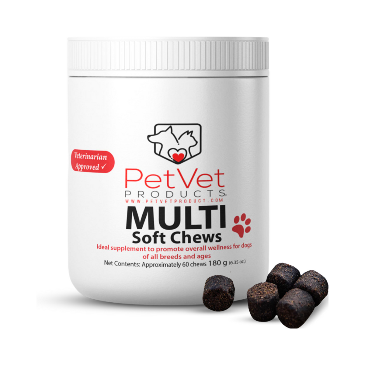 Pet Vet Multi Soft Chews for Dogs