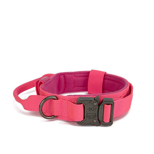 Durable Nylon Dog Collar & Reflective – Tactical Training for Large Dogs