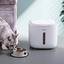 Load image into Gallery viewer, Airtight Pet Food Storage Container with Measuring Cup