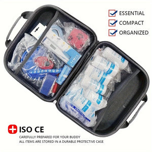 61pcs Portable EVA Emergency Dog and Cat Pet First Aid Kit