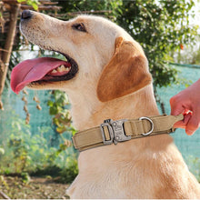 Load image into Gallery viewer, Durable Nylon Dog Collar &amp; Reflective – Tactical Training for Large Dogs