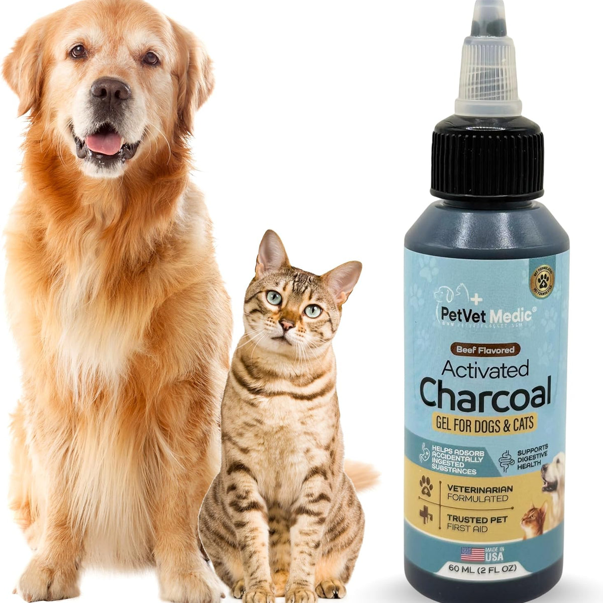 Activated Charcoal Gel (60 mL)