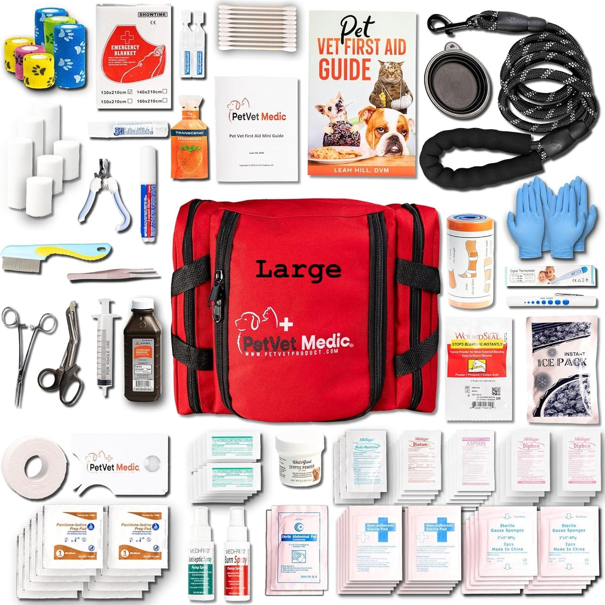 Pet First Aid Kit – Large-134 piece