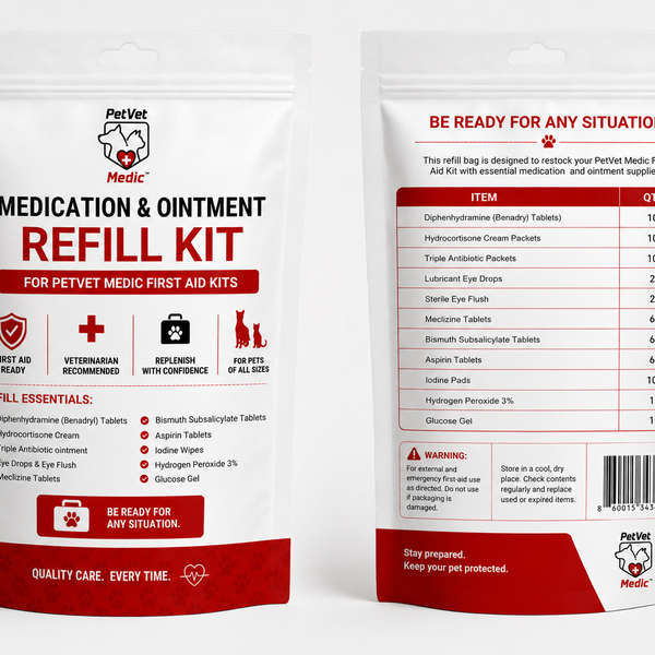 Medication & Ointment Refresh Pack - PetVet Medic®
