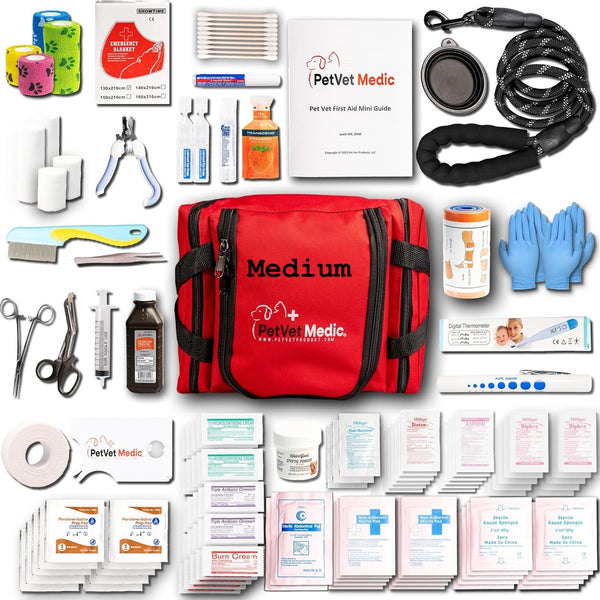 Pet First Aid Kit – Medium-141 piece